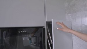 Стильная матовая кухня со встроенной техникой. Отзыв заказчика после эксплуатации