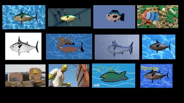 SpongeBob SquarePants Theme Song Remake Comparison смотреть онлайн