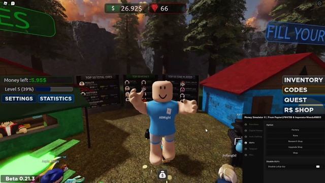 Money Simulator X Script Roblox GUI 2022 | Auto Farm and More смотреть онлайн