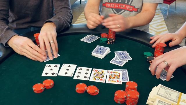 How To Play Crazy Pineapple -- Poker Is Fun Tour (PIFT) смотреть онлайн