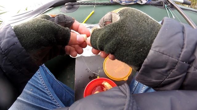 Карп взял на картошку с чесноком | В этот раз погода подвела | Рыбалка смотреть онлайн