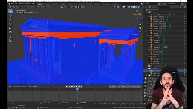 Problemas frecuentes trabajando con Blender 2.8: Vértices dobles, dirección de caras, ¡y mucho más! смотреть онлайн