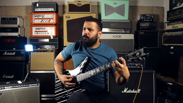 SCHECTER Synyster Standard FR Gloss Black / Silver Stripes смотреть онлайн