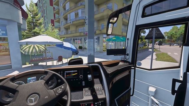 OTOBÜSLE DAR CADDE! (Ets 2 1.49 MercedesBenz Travego 2023 Black-Edition West Balkans & Gerçek Hayat