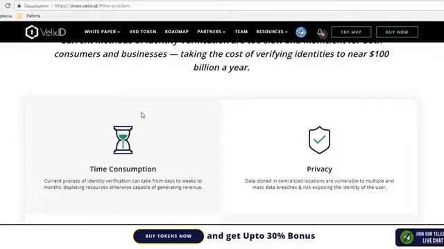 Velix ID - безопасность ваших личных данных. смотреть онлайн