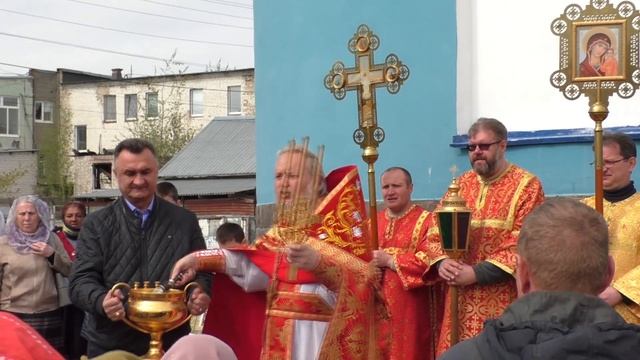 Крестный ход калужского храма Успения Пресвятой Богородицы. смотреть онлайн