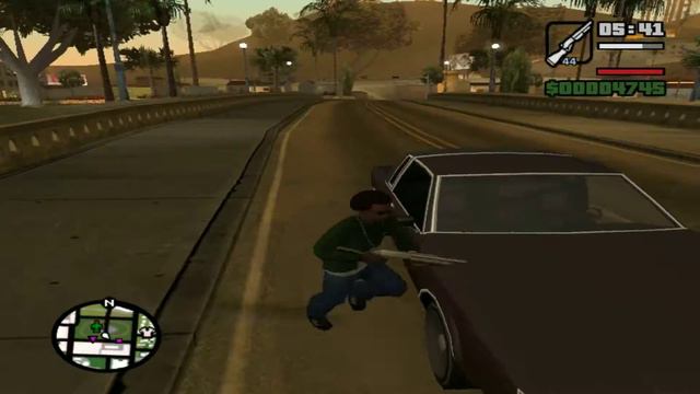 Прохождение GTA SanAndreas серия 24.(Доберман) смотреть онлайн