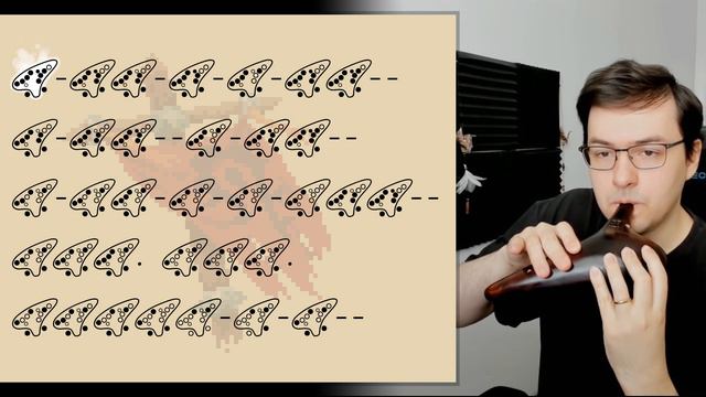 World of Warcraft - Invincible - Ocarina tutorial / tabs смотреть онлайн