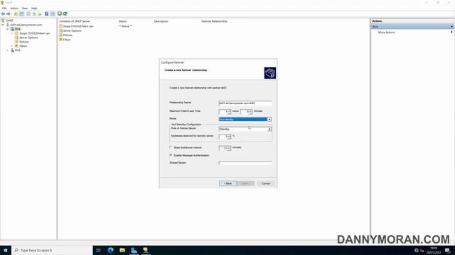 How to setup DHCP failover step by step guide (Windows Server 2022) смотреть онлайн
