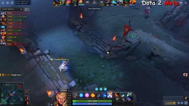 EPIC GAME! SumiYa Invoker God vs PRO Divine Rapier Luna Late Game Battle WTF Combo Comeback Dota 2 смотреть онлайн