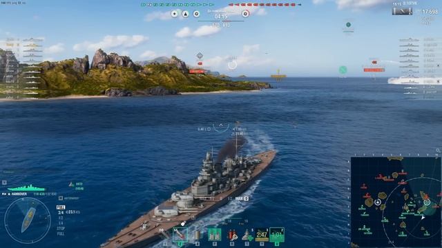 ? Самый ПМК линкор в игре ?Мир Кораблей смотреть онлайн