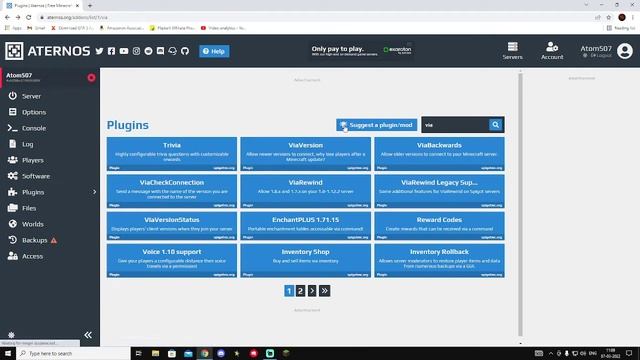 HOW TO MAKE SERVER FOR JAVA + PE FOR ALL VERSIONS FROM ATERNOS смотреть онлайн