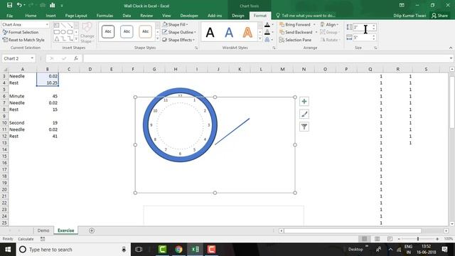How To Create Running Clock In Excel? - Excel Charts