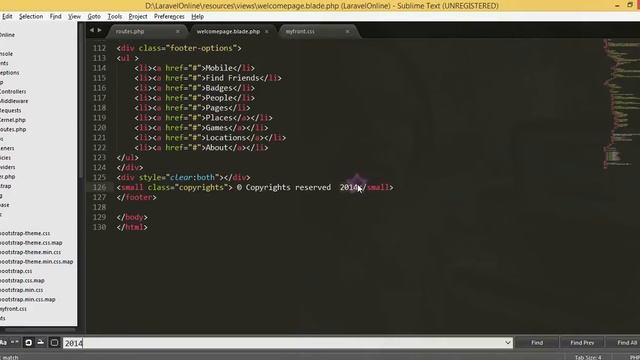 Laravel Framework Tutorial Full Project Part1 смотреть онлайн