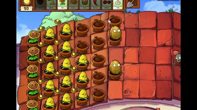 прохождение игры Растения против зомби (Plants vs Zombies) (часть 5-ая) смотреть онлайн