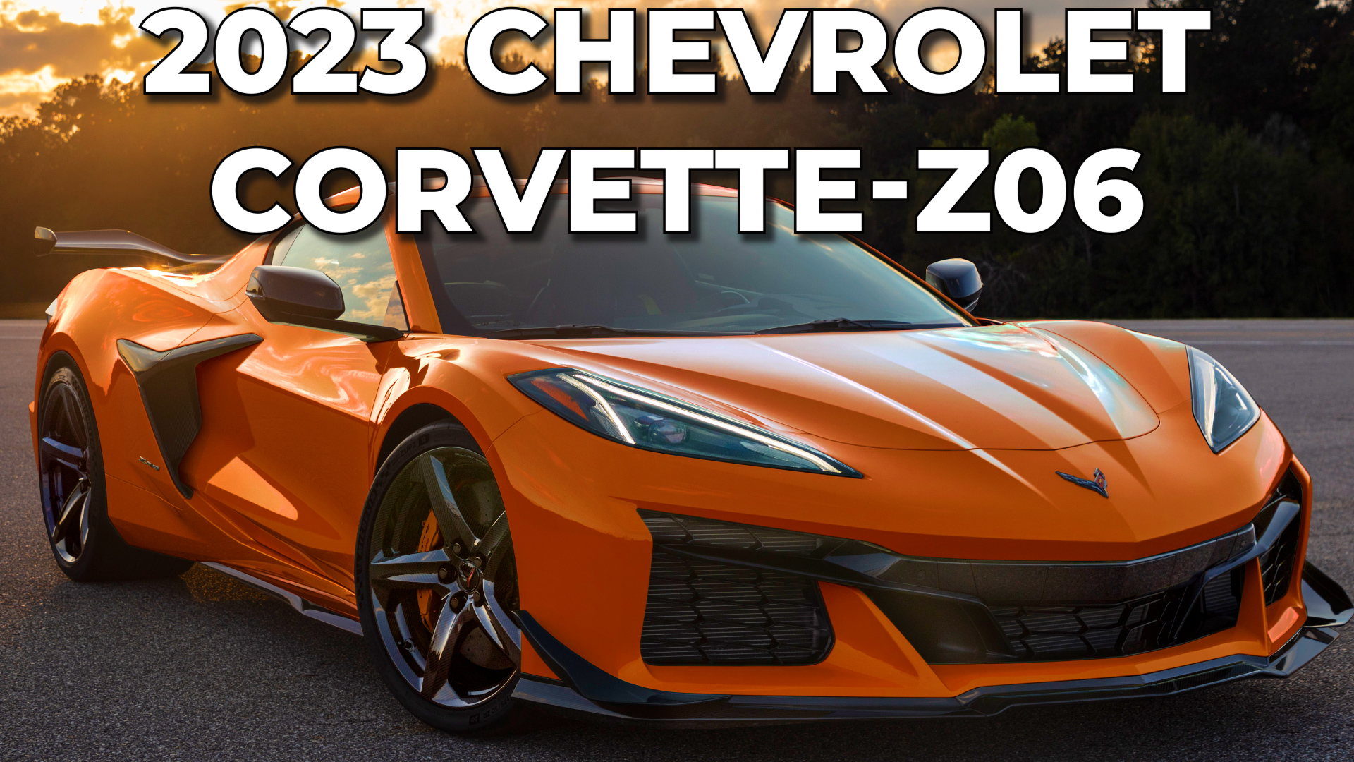 2023 Chevrolet Corvette Z06 (C8) - Интерьер, Экстерьер и Вождение! смотреть онлайн