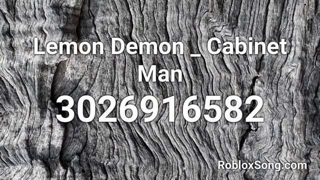Lemon Demon _ Cabinet Man Roblox ID - Roblox Music Code смотреть онлайн