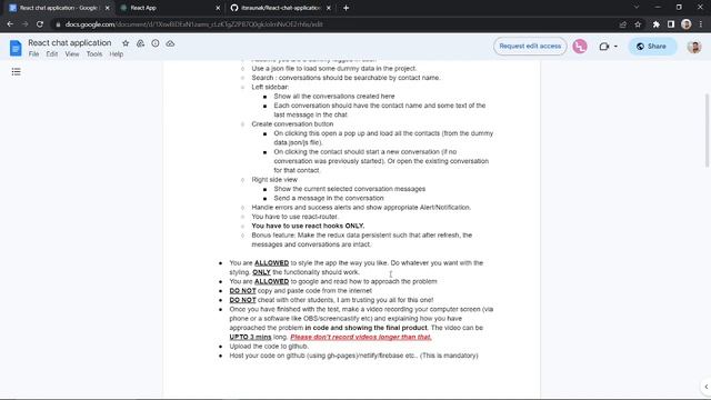 React Chat App смотреть онлайн