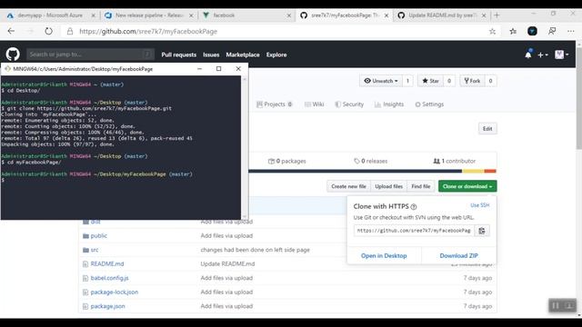 Build CI/CD pipelines using Azure DevOps, github, Nodejs, vuejs deploying on Azure app service. смотреть онлайн