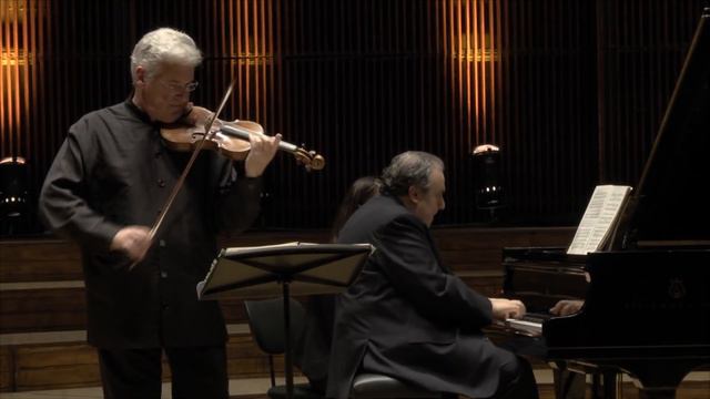 בטהובן: סונטה מס' 5, Op.24 - יפים ברונפמן ופנחס צוקרמן - מתוך ערב סונטות בחגיגות ה-80 לתזמורת смотреть онлайн