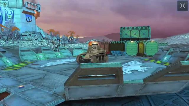 WoT Blitz // ангар Warhammer 40 / hangar Warhammer 40 смотреть онлайн