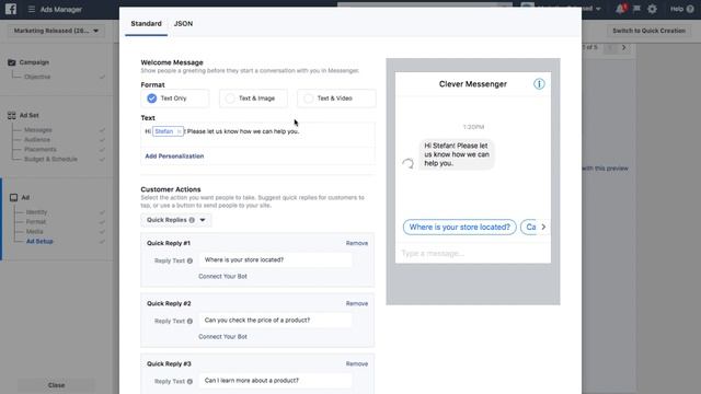 [OLD] Clever Messenger Documentation Video - JSON Code Generator Demo смотреть онлайн