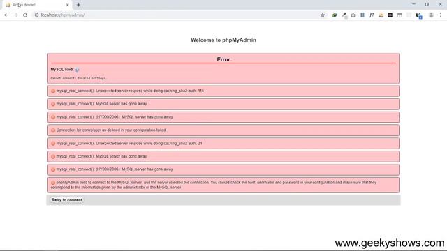 How to fix MySQL Shutdown Unexpectedly Error (Hindi) смотреть онлайн