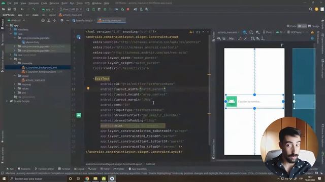 EditText paso a paso en Android Studio (Kotlin) смотреть онлайн