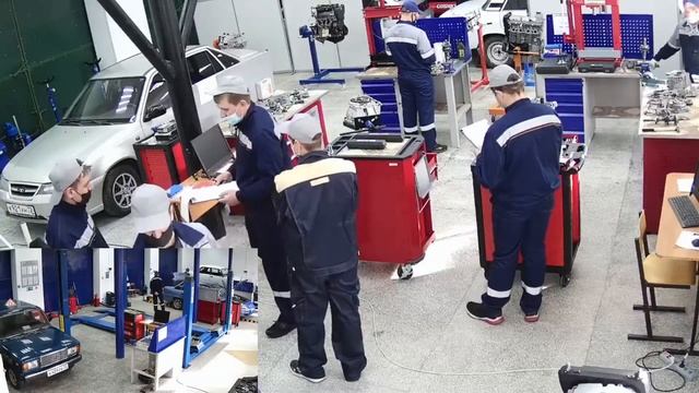 Демонстрационный экзамен по профессии/по должности "Слесарь по ремонту автомобилей" смотреть онлайн