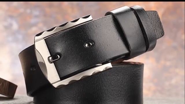 Мужской ремень из натуральной кожи, дизайнерские мужские ремни смотреть онлайн