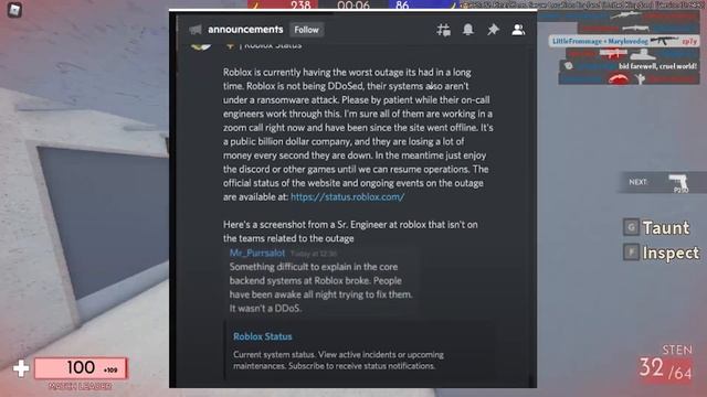 WHY did Roblox go down? | EVERYTHING we know about the three day Roblox server outage, explained... смотреть онлайн