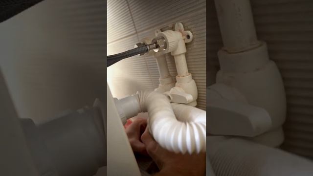 Демонтируем раковину с пьедесталом? #раковина #ванная #сантехника #ремонт смотреть онлайн