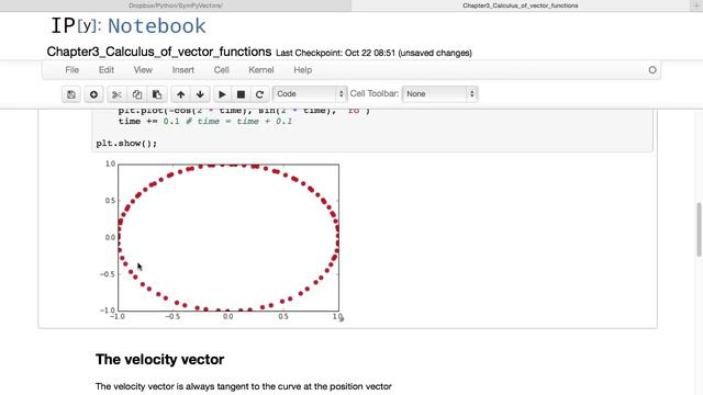 3 Derivatives of vector functions using SymPy смотреть онлайн