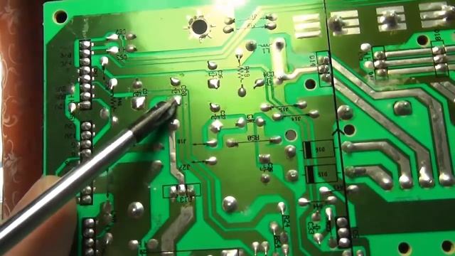 Ремонт блока питания LCD телевизора