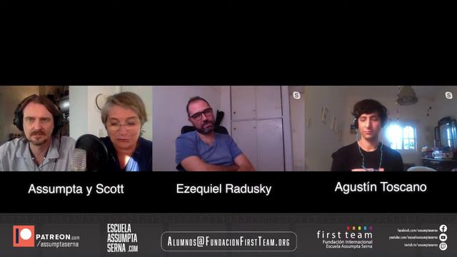 Assumpta Serna y Scott Cleverdon En directo con Ezequiel Radusky y Agustín Toscano смотреть онлайн