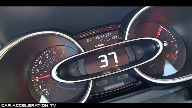 Renault Clio 1.2 16V Acceleration 0-100 Top Speed Test