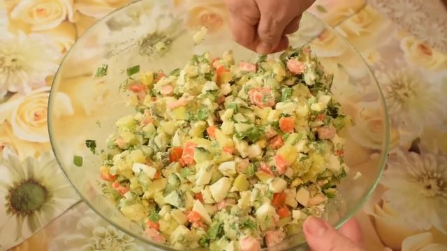 Новинка! Для настоящих любителей Оливье! Самый Вкусный рецепт! Новогоднее Меню 2020 Мамины рецепты смотреть онлайн