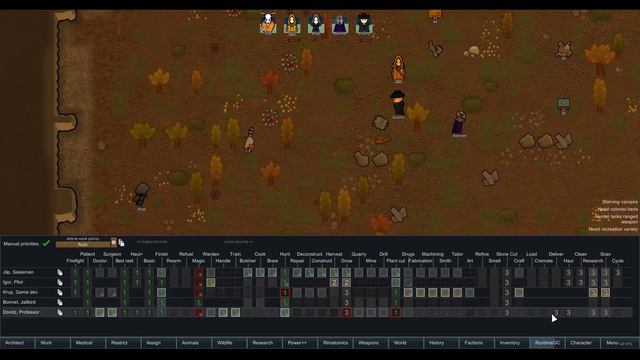 Rimworld: Convergence #1 - Werewolves, Vampires, Wizards, Jedi, and Cyborgs смотреть онлайн