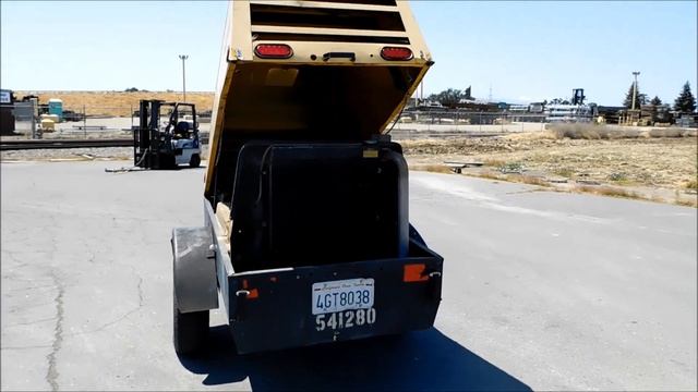 Lot #0135: (Woodland, CA) 2005 Atlas Copco XAS97 Diesel Powered Air Compressor смотреть онлайн