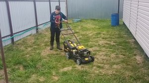 Обзор газонокосилки CHAMPION LM 4630 с мотором в 4.1 Л.С.