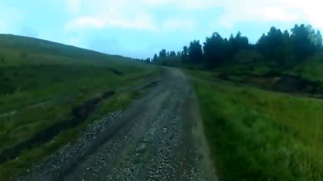 Покатушки на велосипедах.Красивый вид. смотреть онлайн