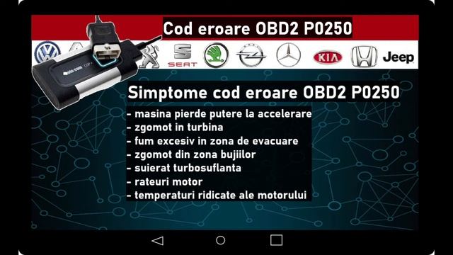 Cod Eroare P0250 Tester Auto? - ? Ce Se Inseamna ? Service Auto ? Reparatii Auto