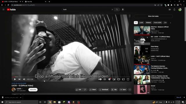 luraz and Naomis grave react to lucki (life mocks art, 13, DNA) смотреть онлайн