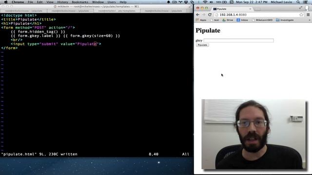 Creating a File Upload Field in Python Flask Web Form смотреть онлайн