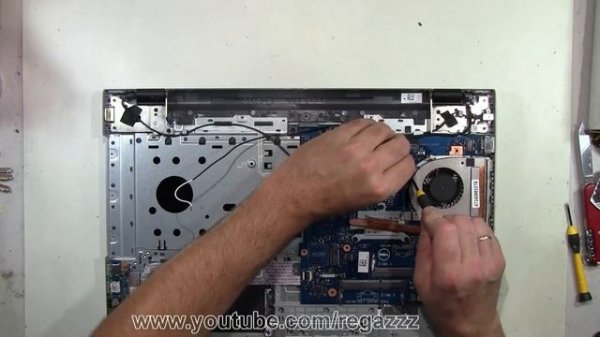 Dell Inspiron 17 5758 Take Apart Complete Disassemble
