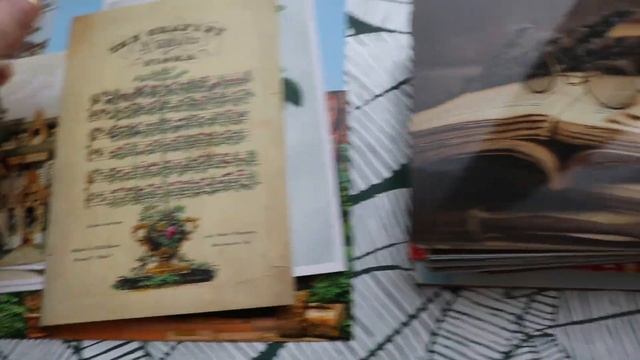 Посылка с открытками и стикербук от художницы Юлии Никитиной смотреть онлайн