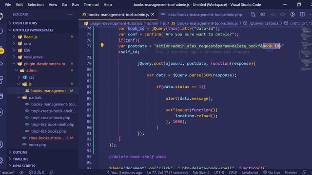 Advanced WordPress Plugin Development Tutorials #56 delete book смотреть онлайн