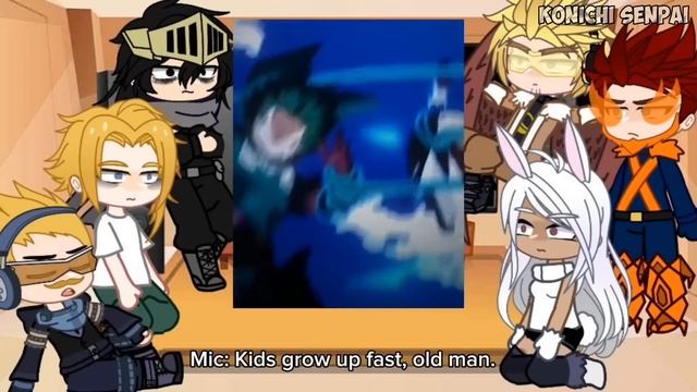 Pro Heroes React to Dark Deku // Izuku Midoriya // MHA смотреть онлайн