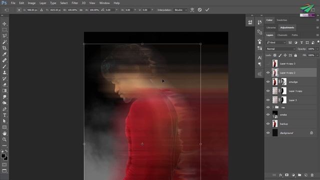 The Flash poster Effect || Photoshop cc 2017 || Photo Manipulation Tutorial смотреть онлайн