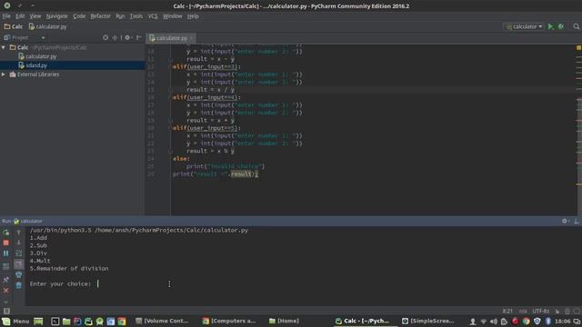 Python 1 calculator смотреть онлайн